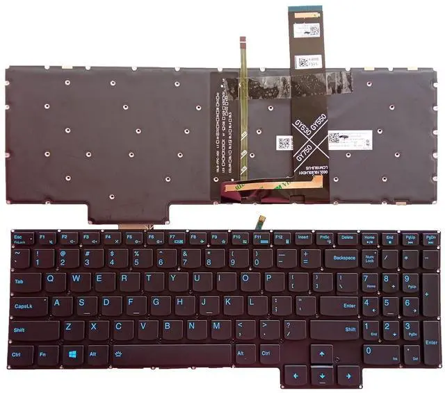 Main image of Laptop Replacement US Layout with Backlit Keyboard for Lenovo Legion Y7000 2020 R7000 2020 GY530 GY550 GY750 Y550-15 Y550-17 5-15ARO5H 5-15IMH05H 5-17ACH6H,Ideapad Gaming 3-15IMH05 3-15ARH05 PR5CYB