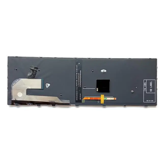 Alt view image 3 of 3 - Laptop Replacement US Layout Keyboard for HP EliteBook 750 755 850 855 G5 G6 Zbook 15U G5 G6 L14366-001 L32575-001 with Pointing with Backlight Silver Frame