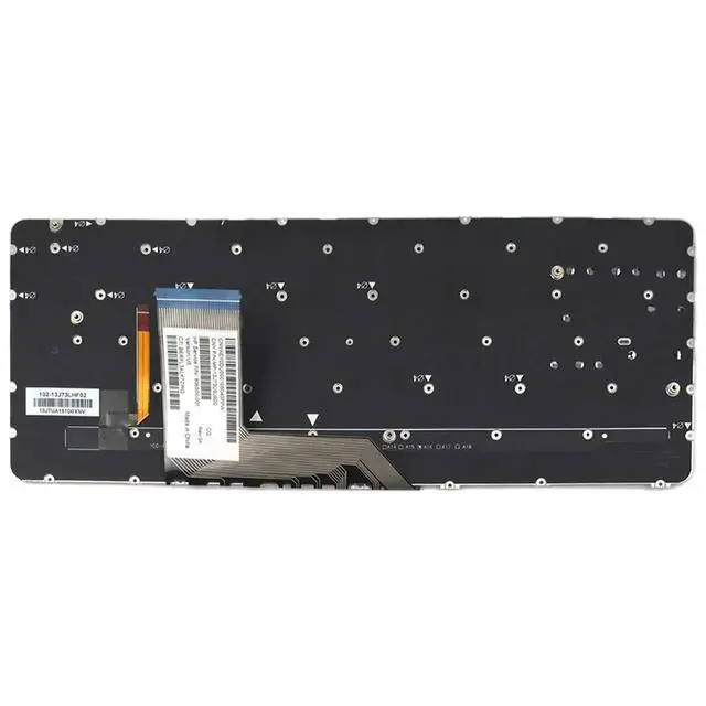 Alt view image 3 of 4 - Laptop Replacement Keyboard for Backlit HP Spectre X360 13-4000 13-4001DX 13-4002DX 13-4003DX 13-4005DX 13-4013DX 806500-001 Silver US Layout