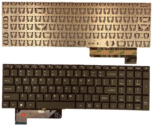 Alt view image 3 of 7 - Laptop Replacement US Layout Keyboard for Gateway 15 GWTN156-1 GWTN156-1BK GWTN156 15.6" GWTN156-4 GWTN156-5 GWTN156-5BL GWTN156-7 GWTN156-9 GWTN156-12 12GR N15CS9 MB3661028 Grey