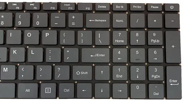 Alt view image 6 of 7 - Laptop Replacement US Layout Keyboard for Gateway 15 GWTN156-1 GWTN156-1BK GWTN156 15.6" GWTN156-4 GWTN156-5 GWTN156-5BL GWTN156-7 GWTN156-9 GWTN156-12 12GR N15CS9 MB3661028 Grey