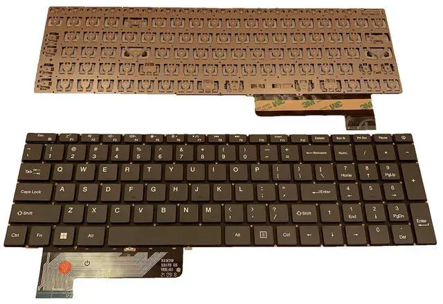 Alt view image 5 of 7 - Laptop Replacement US Layout Keyboard for Gateway 15 GWTN156-1 GWTN156-1BK GWTN156 15.6" GWTN156-4 GWTN156-5 GWTN156-5BL GWTN156-7 GWTN156-9 GWTN156-12 12GR N15CS9 MB3661028 Grey