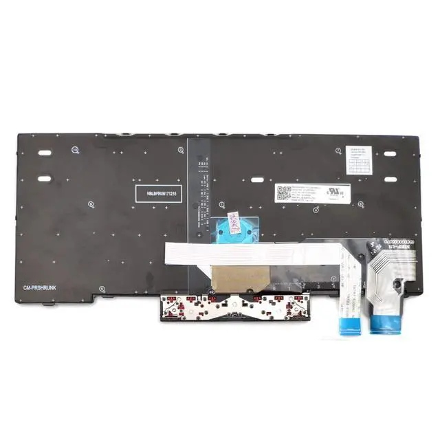 Alt view image 3 of 4 - Laptop Replacement US Layout Backlit Keyboard for ThinkPad X280 A285 X390 X395 L13 Yoga S2 5th S2 Yoga 5th 01YP200 SN20P33911, Black