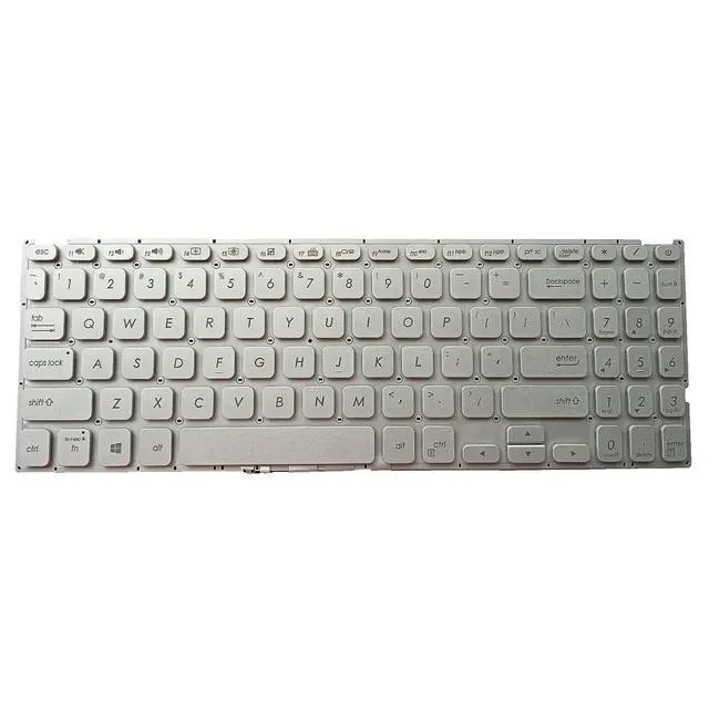 Alt view image 3 of 3 - Laptop Replacement US Layout with Backlight Keyboard for Asus Vivobook S533 S533E S533EA S533F S533FA E510M X521 X521J X521F X521FA X521EA X521IA X521EQ S5600 S5600IA S5600EA S5600FA Silver