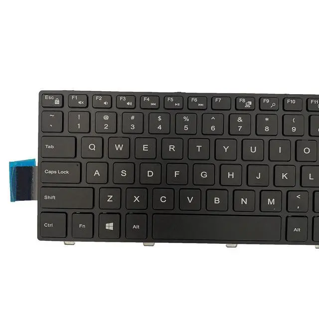 Alt view image 5 of 7 - Laptop Replacement US Layout Keyboard for Dell Inspiron 15 3000 Series 3541 3542 3543 3552 3553 3558 3559,15 5000 Series 5542 5543 5545 5547 5548 5552 5557 5558 5559, 17 5000 Series 5748 5749 5755