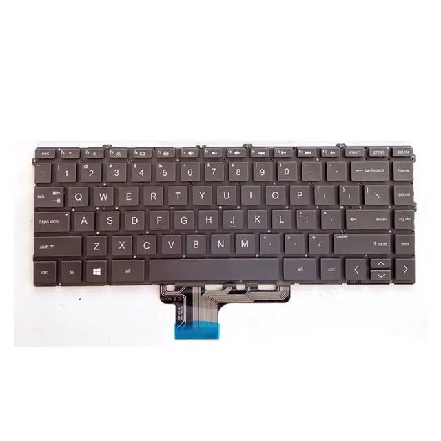Alt view image 2 of 3 - Laptop Replacement US Layout with Backlight Keyboard for HP Spectre x360 13-AW 13-AW0003DX 13-AW0008CA 13-AW0013DX 13-AW0020NR 13-AW0023DX 13-AW0010CA 9Z.NGPBQ.301 Brown