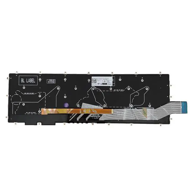 Alt view image 3 of 7 - Laptop Replacement US Layout Colorful Backlight Keyboard for Dell Alienware M15 R1 M17 R1 2019 3D7NN 03D7NN P79F P79F001
