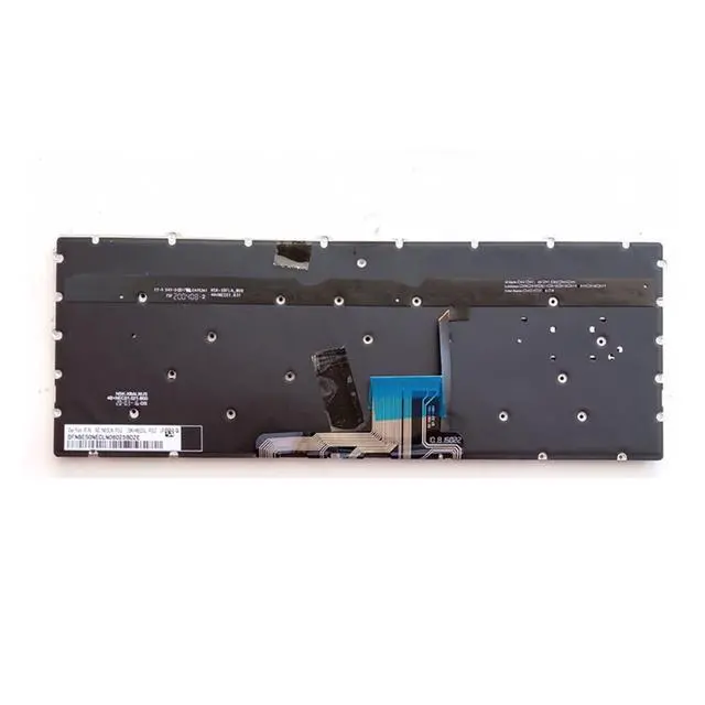 Alt view image 3 of 3 - Laptop Replacement US Layout with Backlight Keyboard for HP Spectre x360 13-AW 13-AW0003DX 13-AW0008CA 13-AW0013DX 13-AW0020NR 13-AW0023DX 13-AW0010CA 9Z.NGPBQ.301 Brown