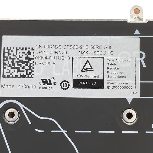 Alt view image 4 of 7 - Laptop Replacement US Layout Colorful Backlight Keyboard for Dell Alienware M15 R1 M17 R1 2019 3D7NN 03D7NN P79F P79F001
