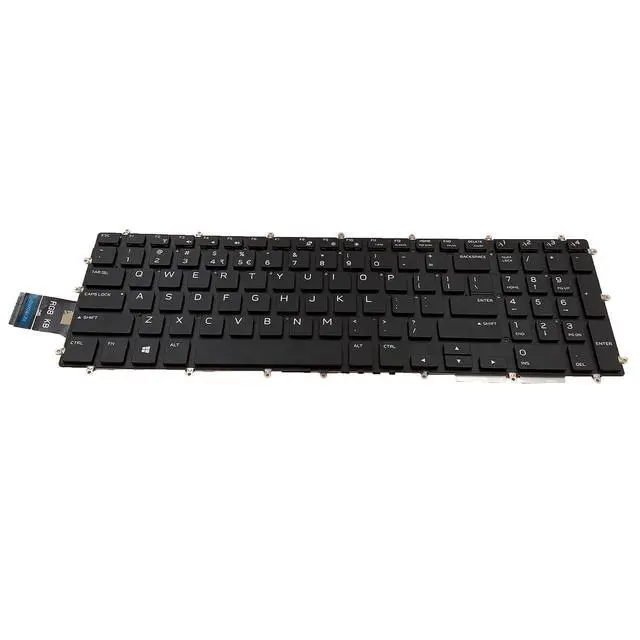 Alt view image 6 of 7 - Laptop Replacement US Layout Colorful Backlight Keyboard for Dell Alienware M15 R1 M17 R1 2019 3D7NN 03D7NN P79F P79F001