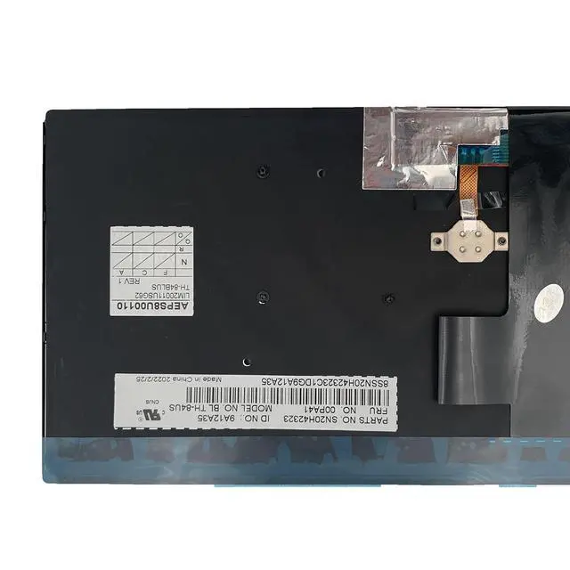 Alt view image 7 of 7 - Laptop Replacement US Layout with Backlit Keyboard for Lenovo ThinkPad T460s T470s 00PA452 00PA534 01YT142 01EN682 01EN723 00PA564 01EN723 00PA440 00PA522 01YT129 01YR075