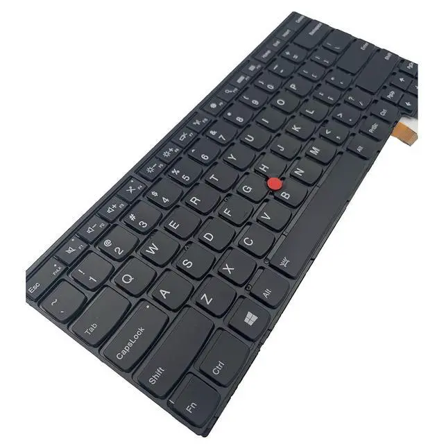 Alt view image 6 of 7 - Laptop Replacement US Layout Keyboard for Lenovo ThinkPad T460s T470s (Not Fit T460 T460p T470 T470p) 00PA452 00PA482 SN20H42364 Backlit