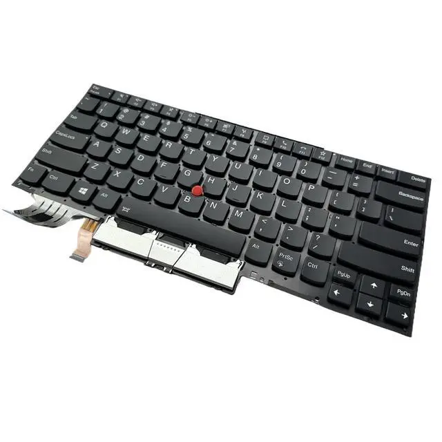 Alt view image 7 of 7 - Laptop Replacement US Layout with Backlit Keyboard for Lenovo ThinkPad X1 Carbon Gen 7th 2019 X1 Carbon Gen 8th 2020 Type 20QD 20QE 20R1 20R2 X1 Yoga Gen 4 2019 & X1 Yoga Gen 5 2020 CS19BL-84US