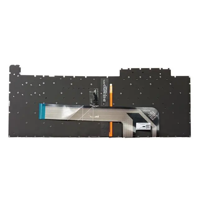 Alt view image 2 of 3 - Laptop Replacement US Layout Keyboard for ASUS TUF Gaming F15 FX506 FA506 FA506Q FX506L FA506U Without Frame,No TrackPoint,Backlit Black