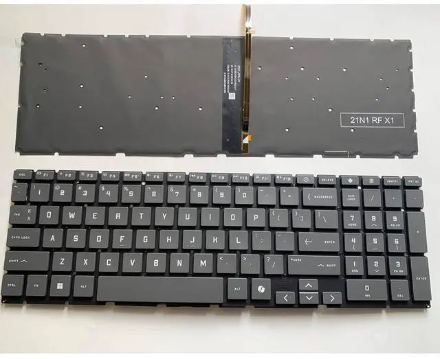 Main image of Laptop Replacement Keyboard US for HP Victus 15-FA 15-fa0000 15-fa0031dx 15-fa0032dx 15-FB TPN-Q278 TPN-Q279 15-fa1093dx Without Frame,Backlit,No TrackPoint