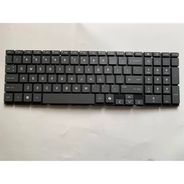 Alt view image 2 of 6 - Laptop Replacement Keyboard US for HP Victus 15-FA 15-fa0000 15-fa0031dx 15-fa0032dx 15-FB TPN-Q278 TPN-Q279 15-fa1093dx Without Frame,Backlit,No TrackPoint