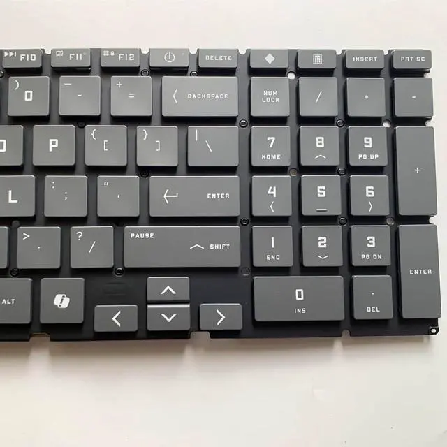 Alt view image 5 of 6 - Laptop Replacement Keyboard US for HP Victus 15-FA 15-fa0000 15-fa0031dx 15-fa0032dx 15-FB TPN-Q278 TPN-Q279 15-fa1093dx Without Frame,Backlit,No TrackPoint