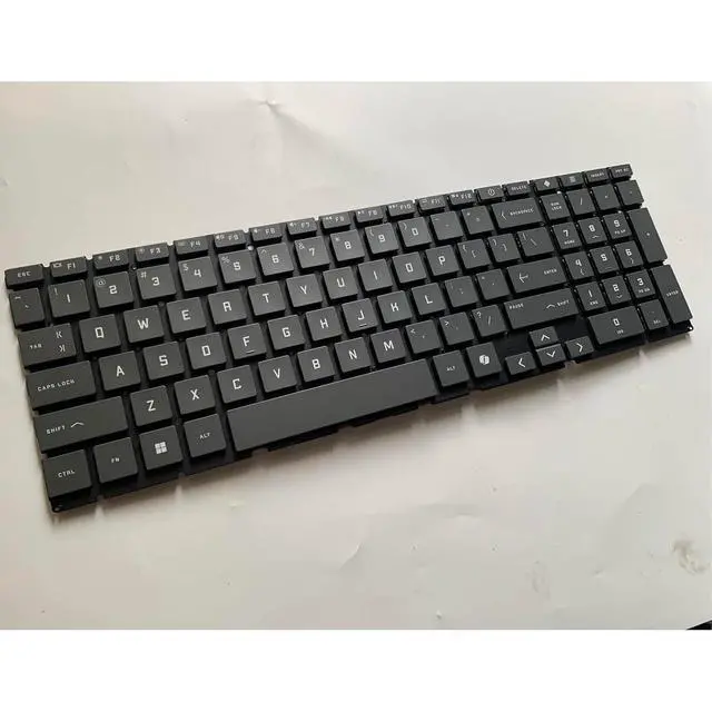 Alt view image 6 of 6 - Laptop Replacement Keyboard US for HP Victus 15-FA 15-fa0000 15-fa0031dx 15-fa0032dx 15-FB TPN-Q278 TPN-Q279 15-fa1093dx Without Frame,Backlit,No TrackPoint