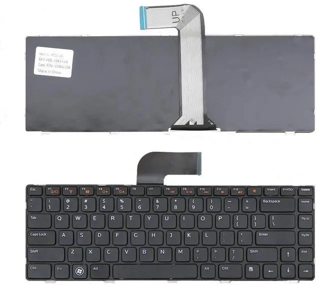 Main image of Laptop Replacement Keyboard for Dell Inspiron 14R N4110 N4120 M4110 N4050 N5040 N5050 M5040 M5050, VOSTRO 1440 1445 1450 1550 2420 2520 3350 3450 3460 3550 3555 3560 Black US Layout
