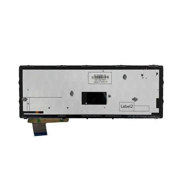 Alt view image 3 of 4 - Laptop Keyboard for HP EliteBook Folio 9470M 9470 9480 9480M US Layout Replacement Backlit Silver