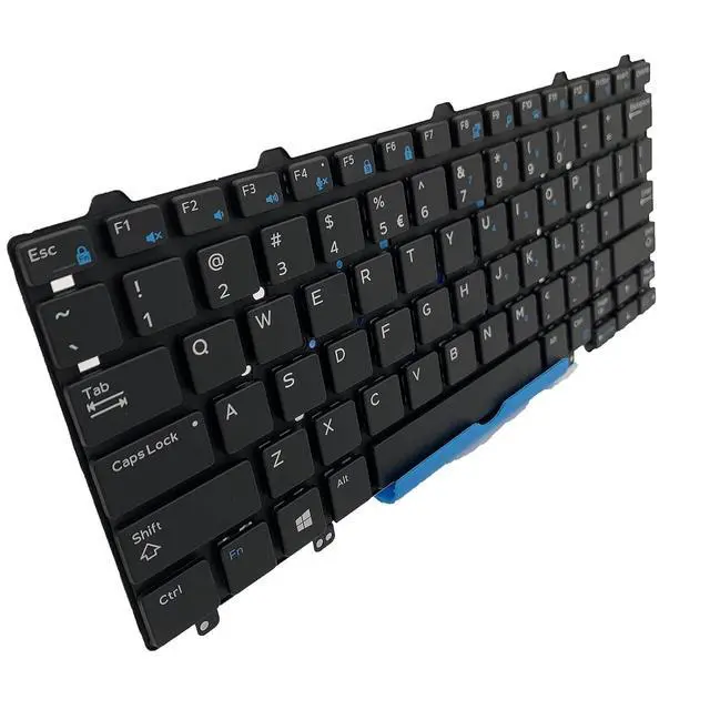 Alt view image 6 of 7 - Laptop Replacement US Layout with Backlit Keyboard for DELL Latitude E7250 E5250 E5270 5250 7250 Black
