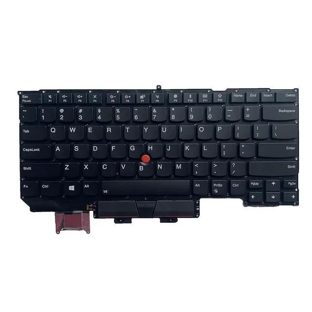 Alt view image 3 of 7 - Laptop Replacement US Layout with Backlit Keyboard for Lenovo Thinkpad X1 Carbon X1C Gen 5th 6th 2017 2018 01ER623