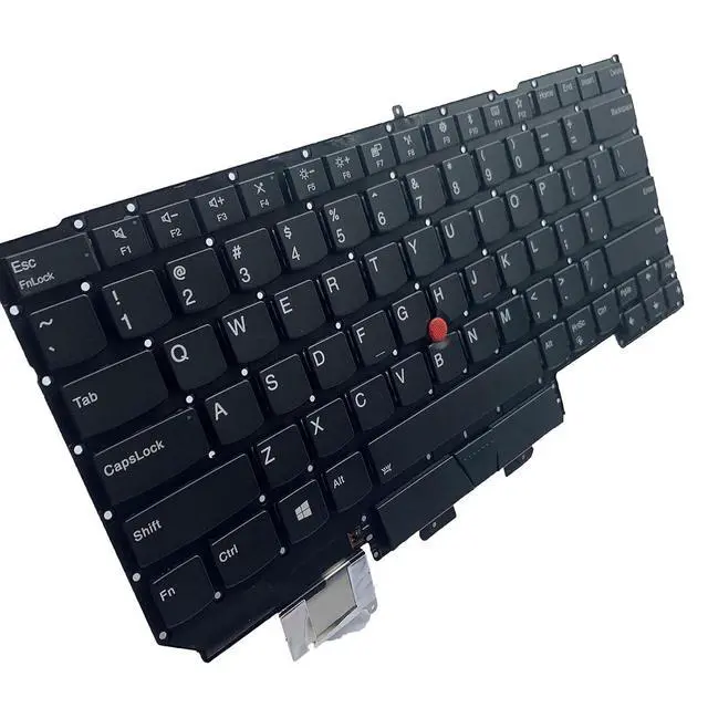 Alt view image 4 of 7 - Laptop Replacement US Layout with Backlit Keyboard for Lenovo Thinkpad X1 Carbon X1C Gen 5th 6th 2017 2018 01ER623