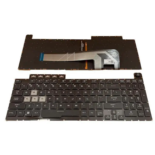 Alt view image 3 of 7 - Laptop Replacement US Layout with Backlight Keyboard for Asus TUF Gaming A15 FX506 FA506 FA556 TUF506.TUF A17 FA706.TUF Gaming F17 FX706LI FX706 FX706L FA706U FX706U FA706 661VUS00