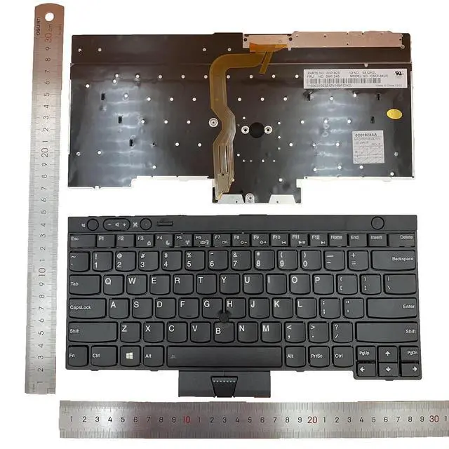 Alt view image 2 of 7 - Laptop Replacement US Layout No Pointer Keyboard for Lenovo IBM ThinkPad T430 T430S T430I X230 X230T X230I T530 W530 (Not Fit T430U X230S) 04W2250, 04W3025, 04W2369, 04W3063, 04W3174