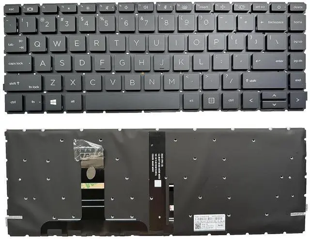 Main image of Laptop Replacement US Layout with Backlight Keyboard for HP ProBook 440 G8 445 G8 445R G8 ZBook Create G7 64 0G7 640 G8 645 G8 M23770-001 M23769-001 4BX8QTA00A0 M23769-001HSN-Q27C HSN-Q31C