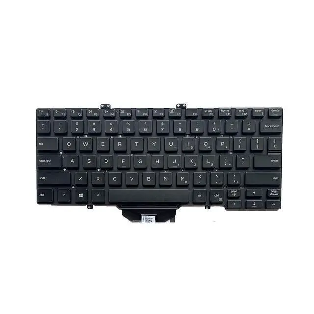 Alt view image 2 of 3 - Replacement Laptop Keyboard Backlight for Dell Latitude 5400 5410 5401 P98G 7400 E7400 7410 00K1C8 V141025AR1