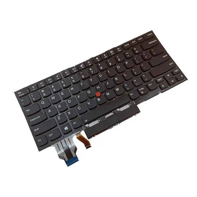 Alt view image 7 of 7 - Laptop Replacement US Layout with Pointing with Backlight Keyboard for Lenovo Thinkpad X1 Carbon 7th Gen 2019 X1C 2020 20QD 20QE 20R1 20R2 8TH 20U9 20UA SN20R55563 CS19BL 84US