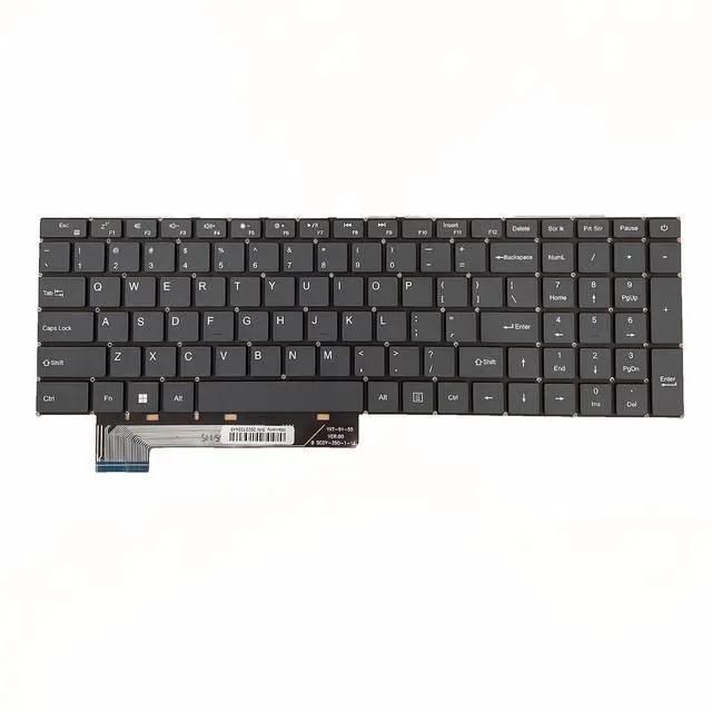 Alt view image 3 of 7 - Laptop Replacement US Layout Keyboard for Gateway GWNR71517 GWNR71517-BL GWNR71517-BK N15CS9 X317H US