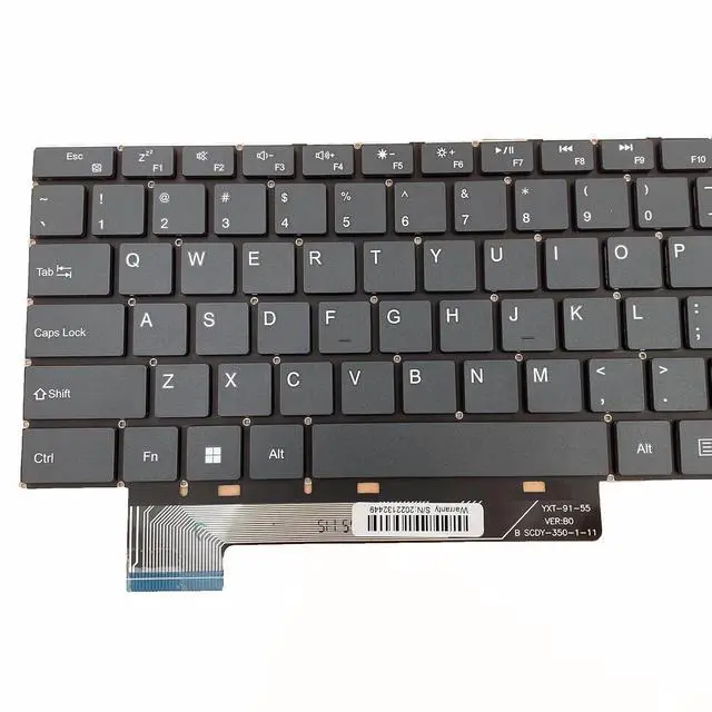 Alt view image 4 of 7 - Laptop Replacement US Layout Keyboard for Gateway GWNR71517 GWNR71517-BL GWNR71517-BK N15CS9 X317H US