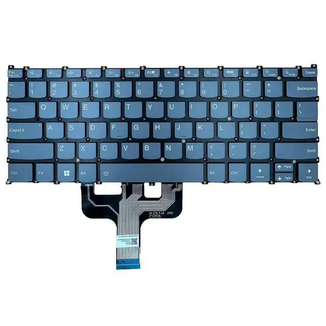 Alt view image 6 of 7 - Laptop Replacement US Layout with Backlight Keyboard for Lenovo Yoga 7 14IAL7 14ARB7 ARB7 Yoga 14c IAL7, Notebook PT4SB-US V215220AS1 SN21F91212 SN21G96020