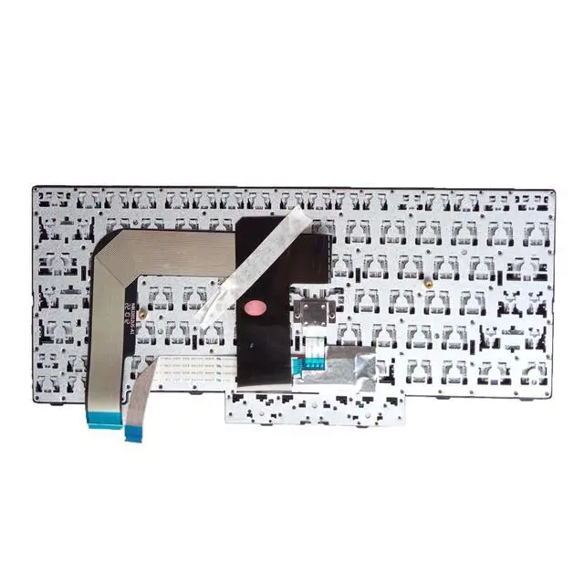 Alt view image 2 of 3 - Laptop Replacement US Layout Keyboard for Lenovo T470 T480 X527 X598 01HX447 01HX487 01AX516 with Frame,TrackPoint,No Backlit Black