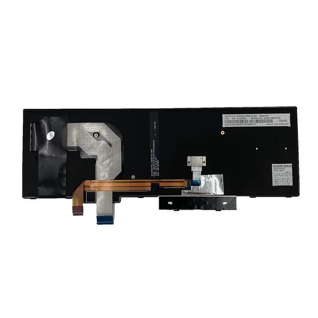 Alt view image 4 of 7 - Laptop Replacement US Backlit Keyboard for Lenovo ThinkPad T570 T580 P51s P52s (Isn't for P51 P52) Black 01HX287 208 01ER611 SN20H34910 SN20H34951
