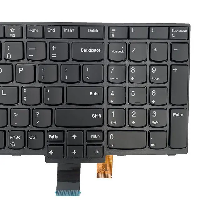 Alt view image 6 of 7 - Laptop Replacement US Layout with Pointing with Backlight Keyboard for Lenovo ThinkPad T570 T580 P50 P70 P51S P52S Series Laptop Keyboard US Layout P/N: 01HX219 01HX259