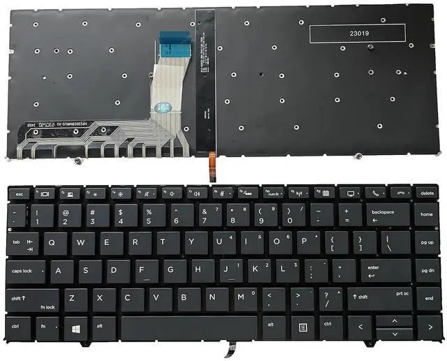 Main image of Laptop Replacement US Layout with Backlight Keyboard for HP ZBook Studio X360 G5 Elitebook 1050 G1 HSN-Q11C XW1 SG-91610-74A SN6173BL