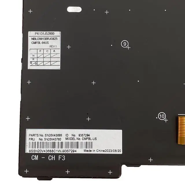 Alt view image 5 of 7 - Laptop Replacement US Layout with Pointing with Backlight Keyboard for Lenovo Thinkpad T480s, T490, E490, L480, L490, L380, L390, L380 Yoga, L390 Yoga, E490, E480 01YP360 01YP280 01YP440