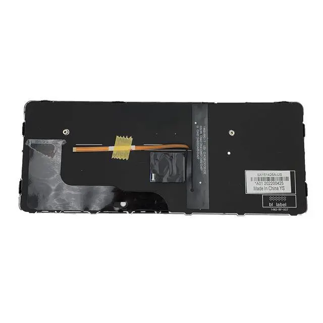 Alt view image 3 of 7 - Laptop Replacement US Layout with Backlight with Pointers Keyboard for HP ELITEBOOK 820 725 720 G3 G4 813302-031 826631-031