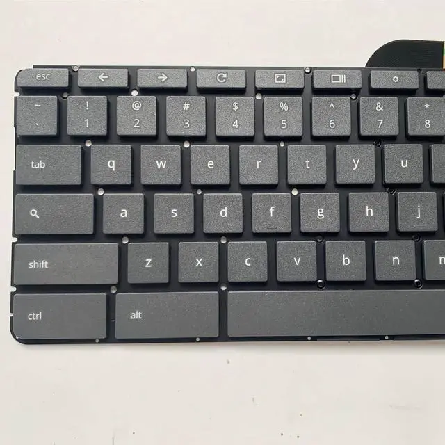 Alt view image 3 of 6 - Laptop Replacement Keyboard US for HP Chromebook 11 G6-EE 11A G6-EE L14921-001 L14922-001 No TrackPoint No Backlit