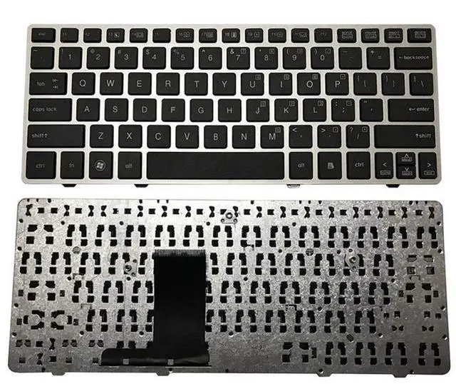 Main image of Laptop Replacement US Layout Keyboard for HP EliteBook 2560 2560p 2570 2570P Black
