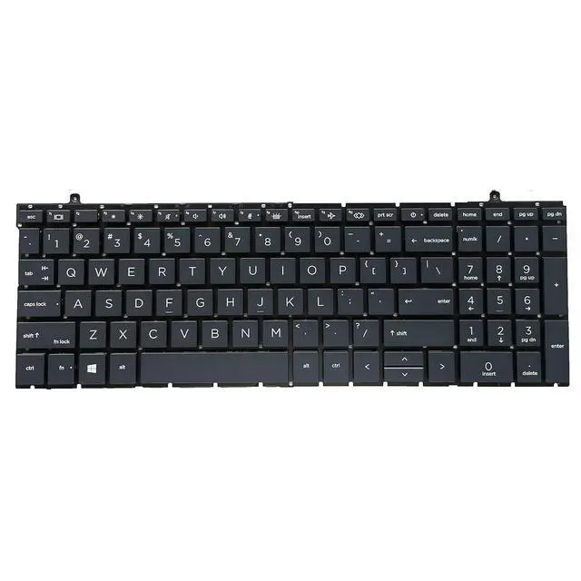 Alt view image 3 of 3 - Laptop Replacement US Layout with Backlight Keyboard for HP ProBook 450 G8 455 G8 455R G8 450 G9 455 G9 650 G8 HSN-Q34C-4