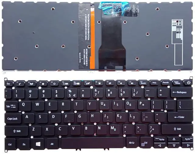 Main image of Laptop Replacement US Layout with Backlight Keyboard for Acer Swift 3 SF314-54 SF314-54G SF314-54G-52L8 SF314-56G SF114-32 SF314-41 SV3P-A80BWL 132CE3B00 NK115170B3 8420101DKC01