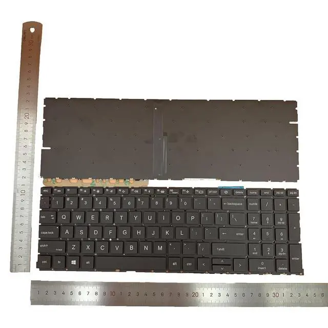 Alt view image 2 of 7 - Laptop Replacement US Layout with Backlight Keyboard for HP ProBook 450 G8 455 G8 650 G8 No Frame M05033-031 HPM20A56GBJ920 X8QC HPM20A5 AEX8QE03010
