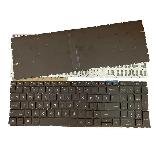 Alt view image 3 of 7 - Laptop Replacement US Layout with Backlight Keyboard for HP ProBook 450 G8 455 G8 650 G8 No Frame M05033-031 HPM20A56GBJ920 X8QC HPM20A5 AEX8QE03010