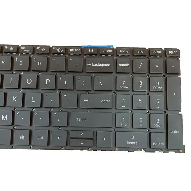 Alt view image 7 of 7 - Laptop Replacement US Layout with Backlight Keyboard for HP ProBook 450 G8 455 G8 650 G8 No Frame M05033-031 HPM20A56GBJ920 X8QC HPM20A5 AEX8QE03010