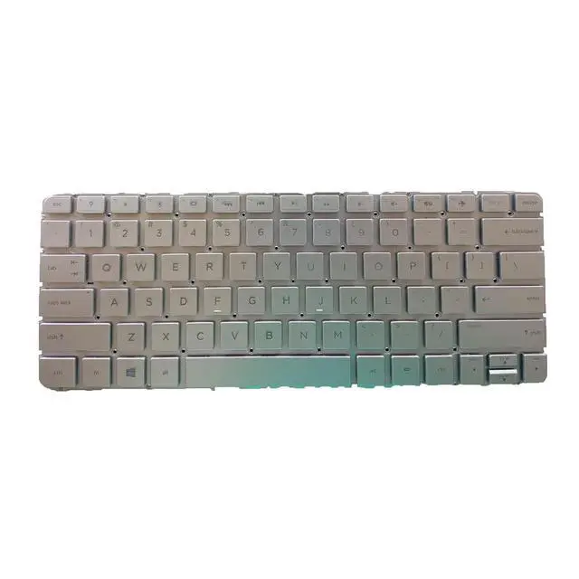 Alt view image 2 of 3 - Laptop Replacement US Layout with Backlit Keyboard for HP Spectre X360 13-4000 13-4001DX 13-4002DX 13-4003DX 13-4005DX 13-4013DX 806500-001 Silver TPN-Q157 Q213