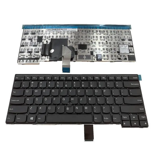 Alt view image 2 of 7 - Laptop Replacement US Keyboard for Lenovo Thinkpad T431 T431S E431 T440 T440P T440S E440 L440 T450 T450S T460 L450 T440E 00XH699 01AX310 01AX340 01YR046 01YR118 01YT100